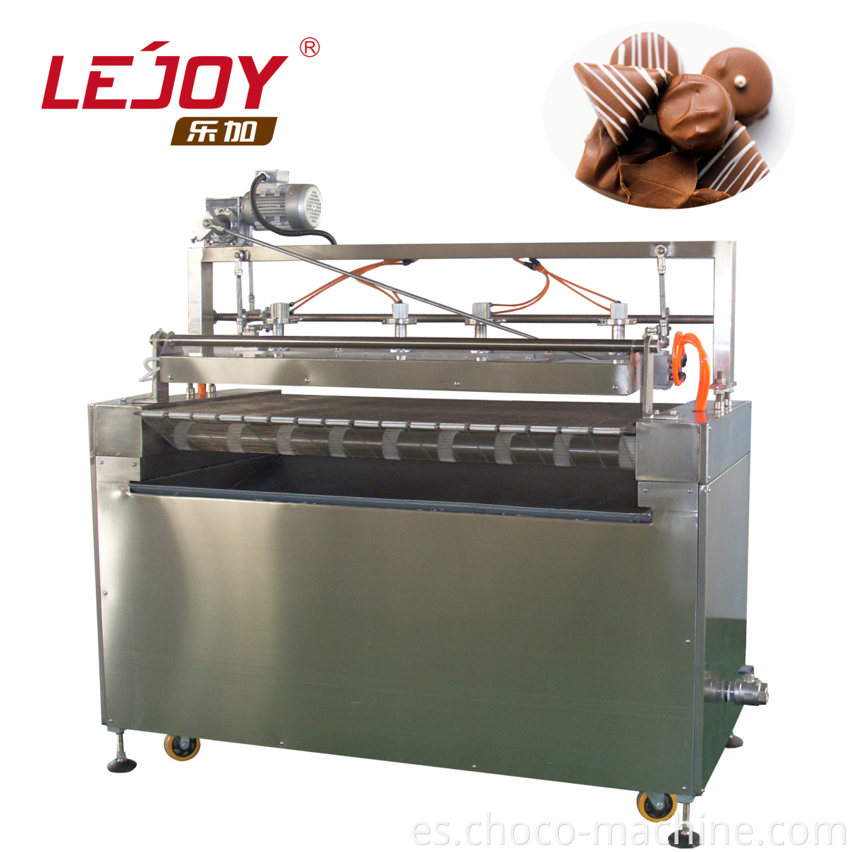 Máquina de procesamiento de decoración de patrones de chocolate